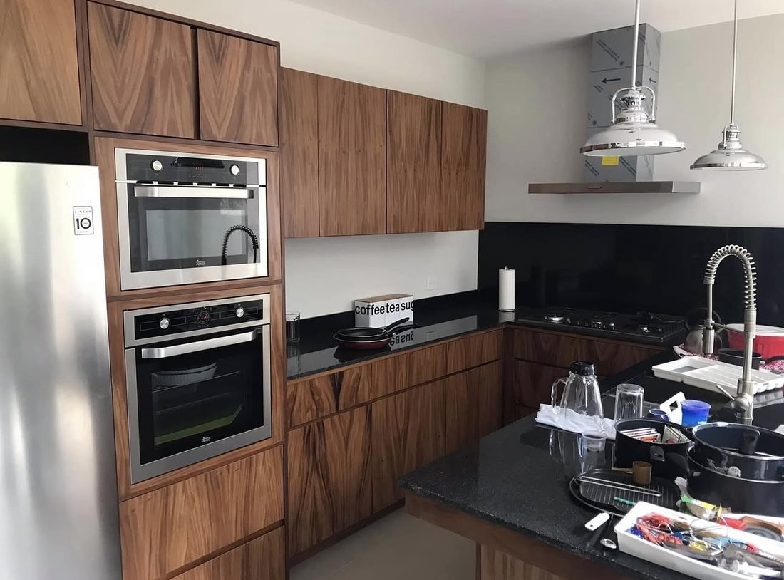 Cocina de madera a medida